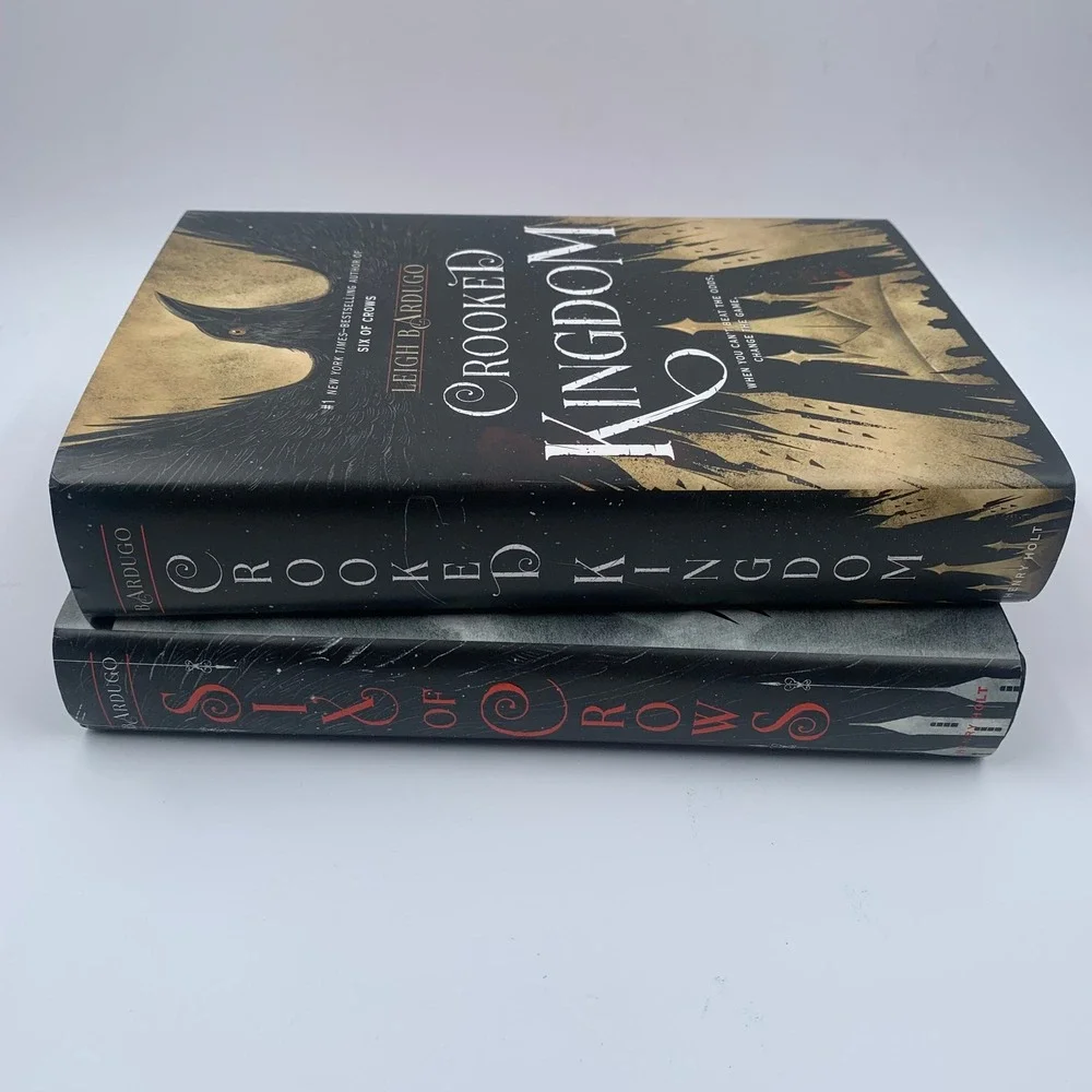 Six of Crows Duology HC Lot Leigh Bardugo Crooked Kingdom Sprayed Edges 1st